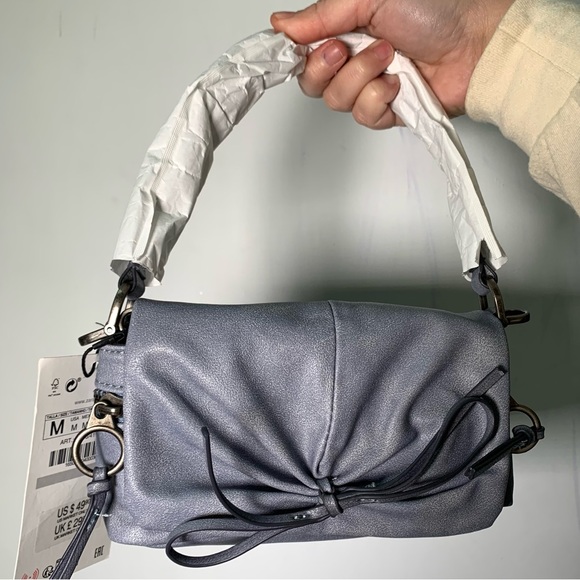 ZARA NWT HANDBAG WITH BOW REF 6506/410 - Picture 13 of 13